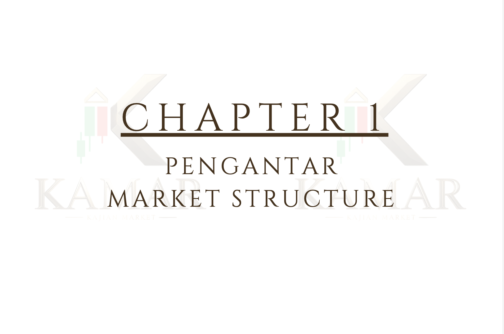 Chapter 1 Pengantar Market Structure